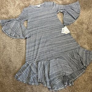 NWT Lularoe Maurine striped dress size XS ee